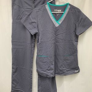 Set of Grey Greys Anatomy scrubs